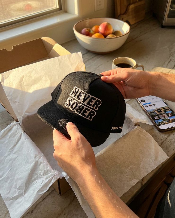 Unboxing a new hat