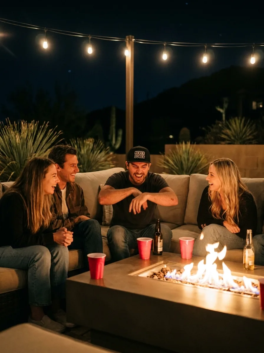 Last Call — String-Lit Patio