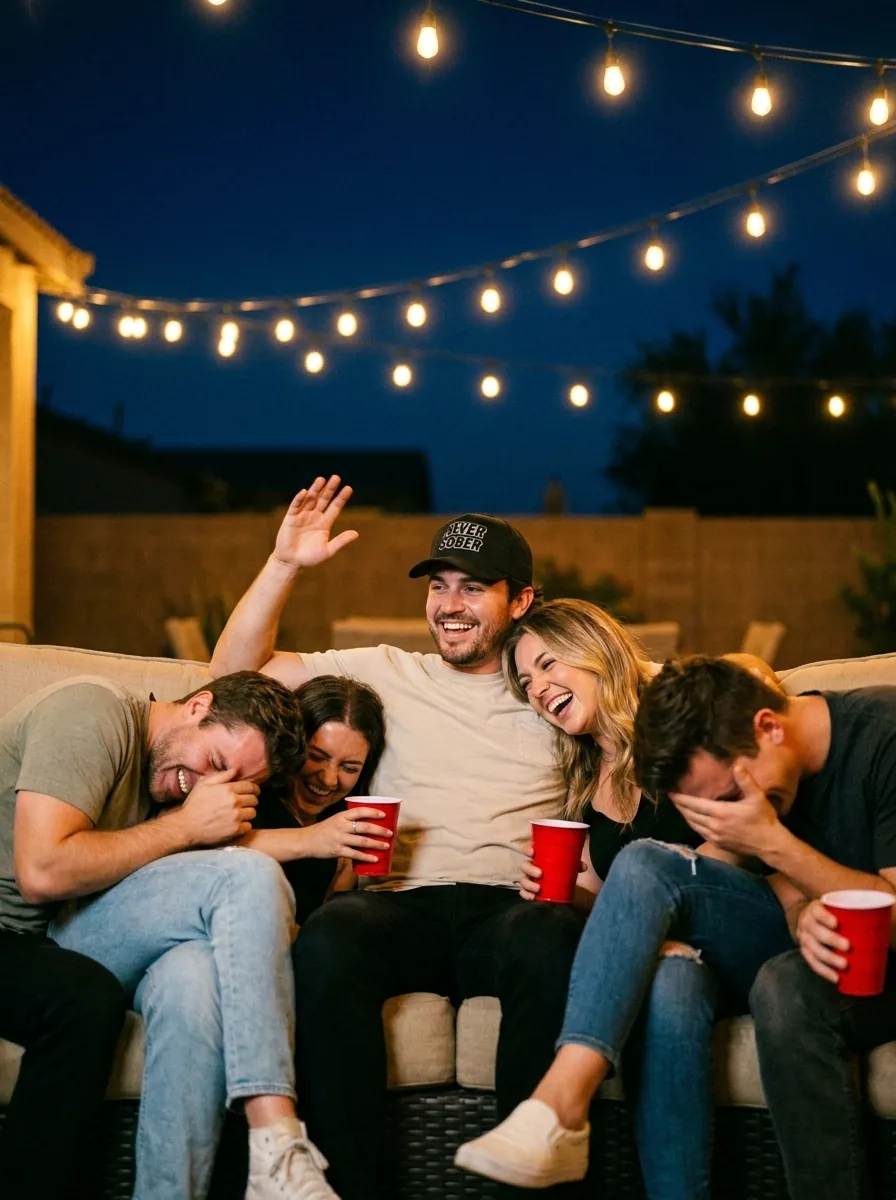 Liquid Courage — String Lights