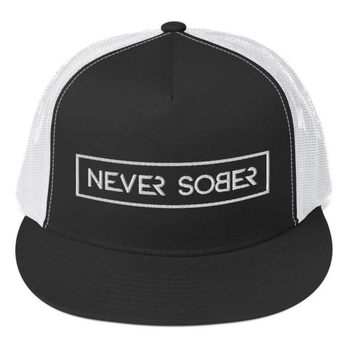 Never Sober Mesh Trucker