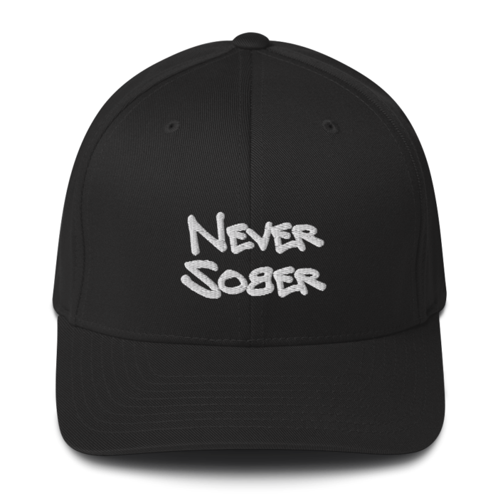 Never Sober Graf Curved Flexfit