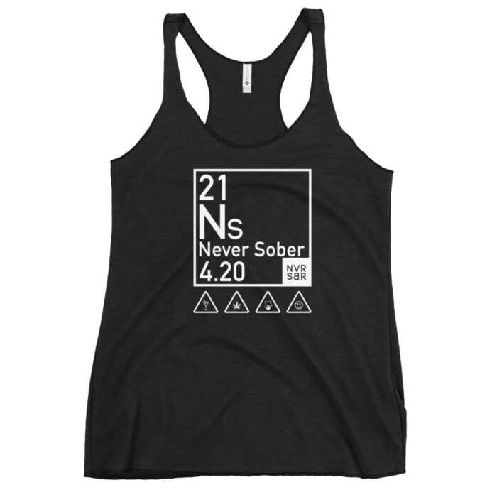 Womens Never Sober Forumla Tank