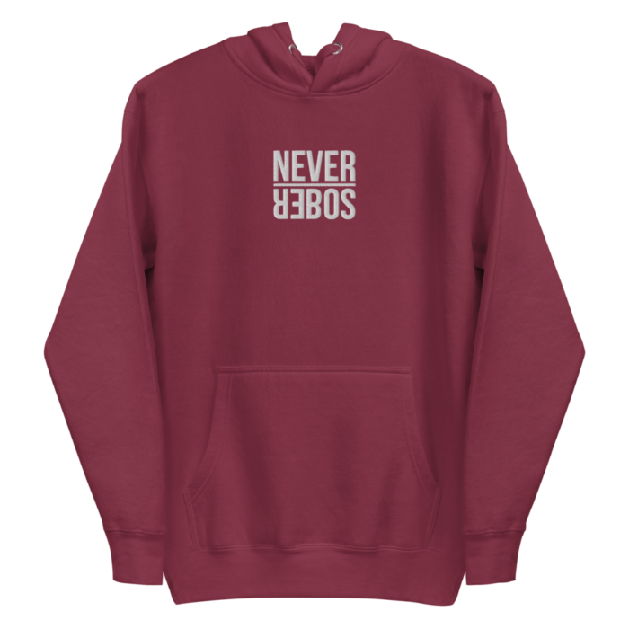 Flip Me Over - Never Sober Hoodie