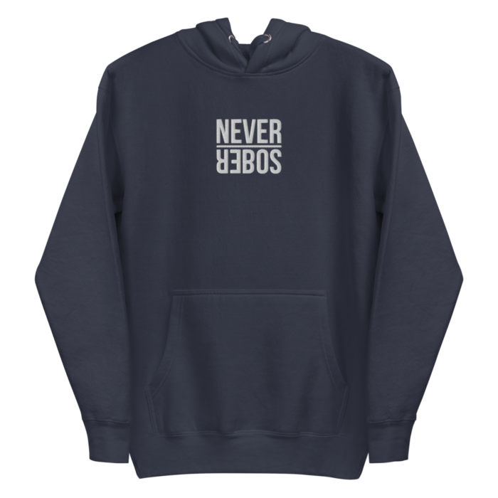 Flip Me Over - Never Sober Hoodie - Image 2