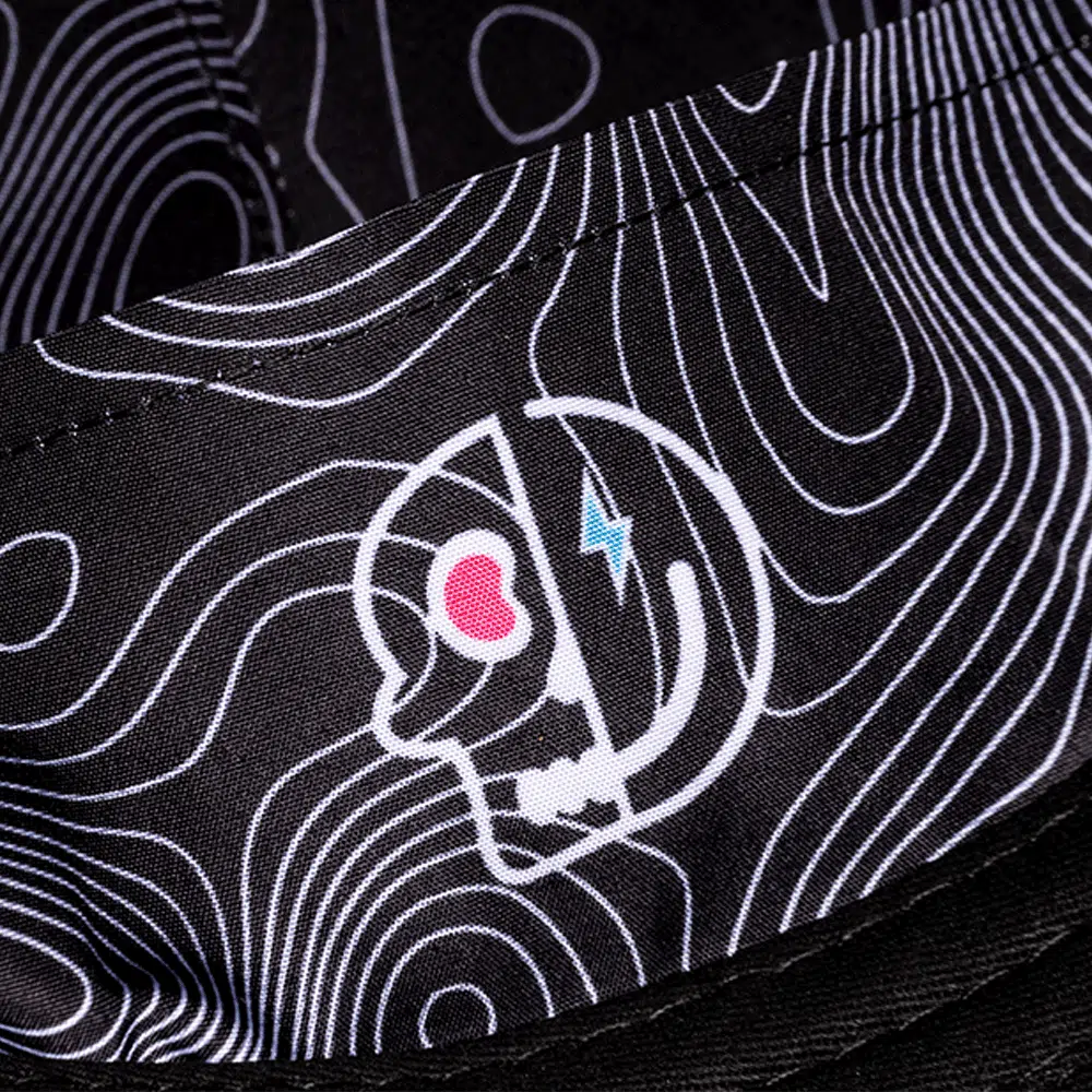 Inside view of Never Sober hat